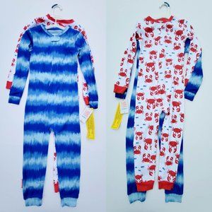 Carter's 2 Piece Set Sleeping Bodysuits sz 5T